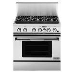 Jenn-Air 36 in. Self Clean Dual Fuel Freestanding Range - PRD3630 