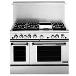 Click to buy Jenn-Air 48 in. Manual Clean Gas Range with Dual Ovens .
