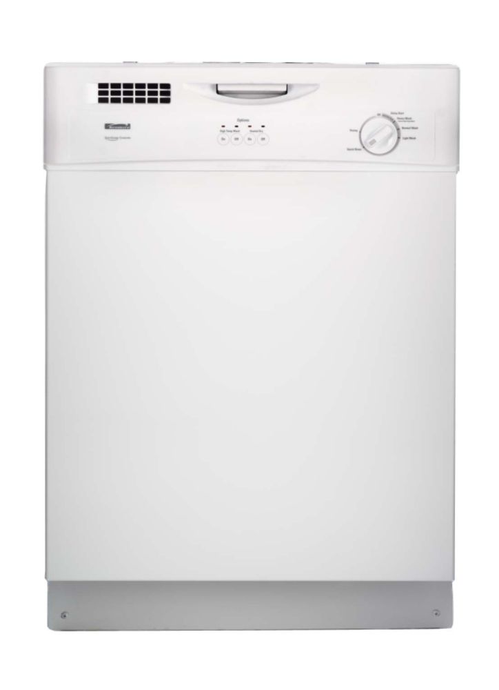 Kenmore 24 in. Built-In Dishwasher with Hi-Temp Wash Option