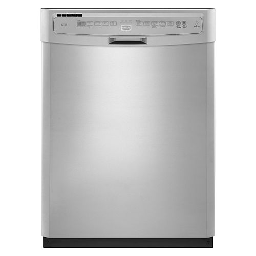 Maytag 24 in. Built-In JetClean Plus Dishwasher w Silverware Blast - MDB7809AW