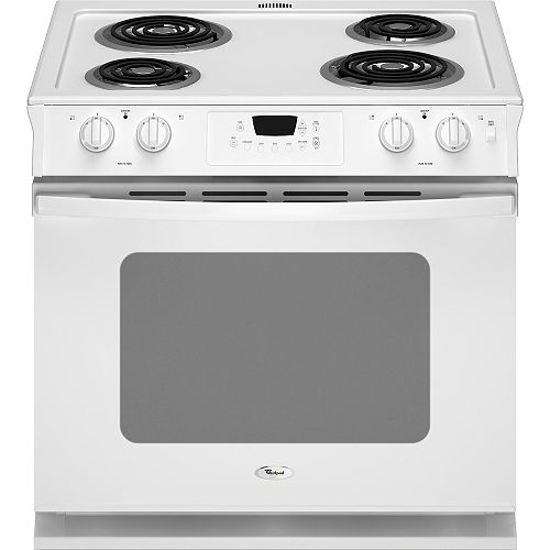 Whirlpool 30 in. Self-Cleaning Electric Drop-In Range - WDE150LV at Arc Home Products