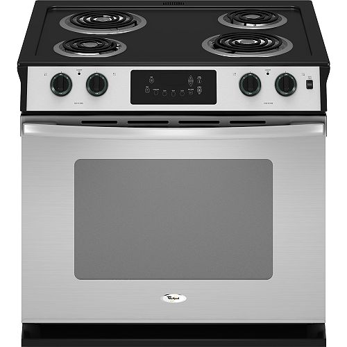 Whirlpool 30 in. Self-Cleaning Electric Drop-In Range - WDE150LV