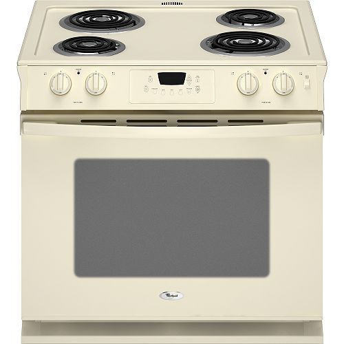 Whirlpool 30 in. Self-Cleaning Electric Drop-In Range - WDE150LV at Arc Home Products