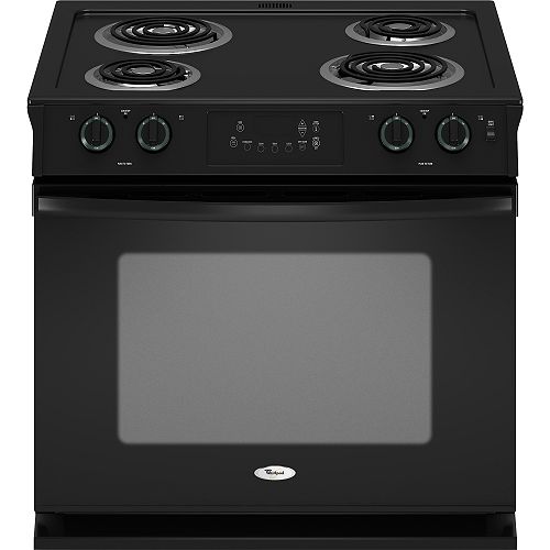 Whirlpool 30 in. Self-Cleaning Electric Drop-In Range - WDE150LV