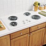 GE 36 in. Built-In Electric Cooktop with Calrod Heating Elements
