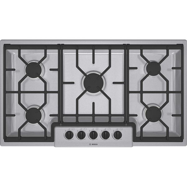Bosch Stainless Steel 36 in. Gas Cooktop - NGM3654