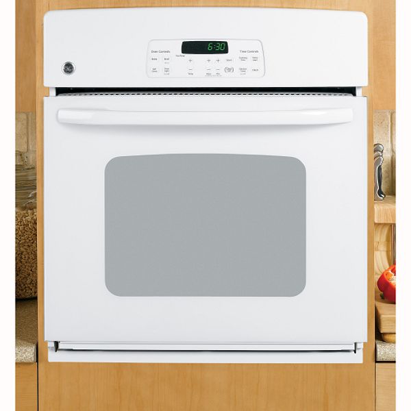GE White 27" Built-In Wall Oven JKP30