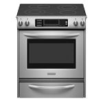 KitchenAid 30 in. Self-Cleaning Slide-In Electric Range 