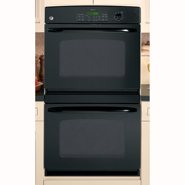 GE Black 30" Built-In Double Wall Oven JTP35