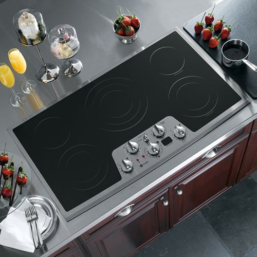 GE Profile 36 in. Built-In Electric Cooktop - PP972