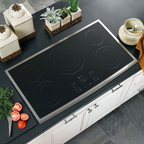GE Profile 36 in. Built-In Electric Cooktop - PP975