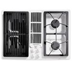 Jenn-Air 30 in. Gas Downdraft Cooktop with Grill and Two Burners
