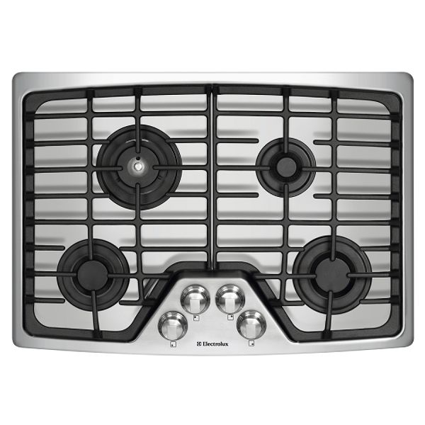 Electrolux Stainless Steel 30" Gas Cooktop EW30GC55G