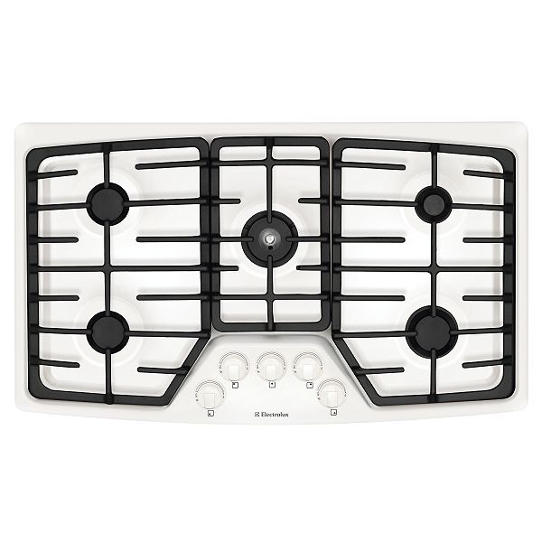 Electrolux White 36" Gas Cooktop EW36GC55G