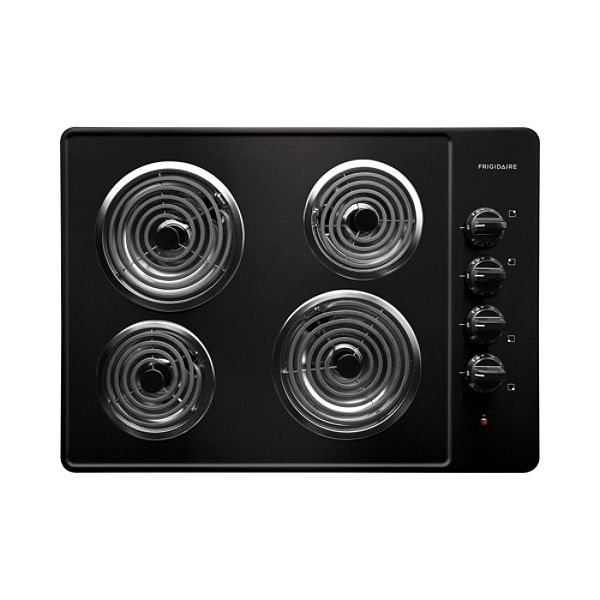 Frigidaire Black-on-Black 30 in. Electric Cooktop with Coil Elements -