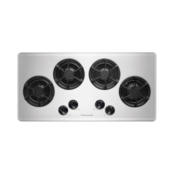 Frigidaire Stainless Steel 36 in. Gas Cooktop with Sealed Burners -