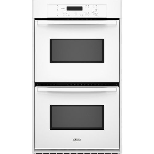 Whirlpool 27 in. Electric Double Wall Oven w  TimeSavor Convection - RBD277PV 