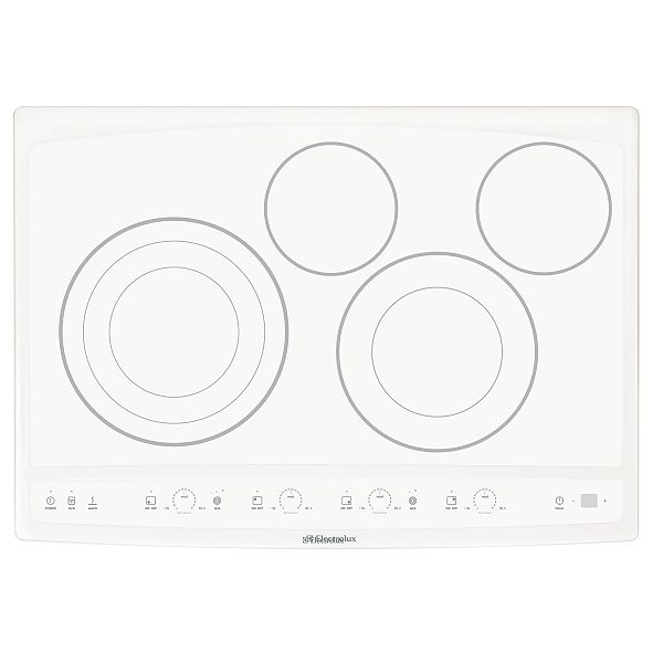Electrolux White 30" Electric Cooktop EW30EC55G