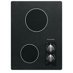 "KitchenAid 15"" Electric 2-Burner Ceramic-Glass Conventional Radiant Cooktop KECC056R"
