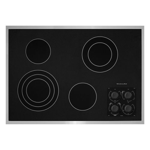 KitchenAid 30 in. Electric Ceramic-Glass Conventional Cooktop - KECC506R