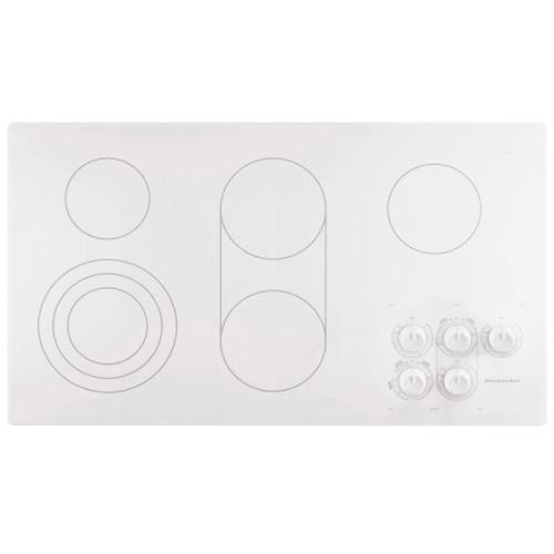 KitchenAid 36 in. Electric Ceran Glass Cooktop - KECC567R