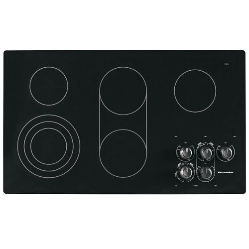 KitchenAid 36 in. Electric Ceran Glass Cooktop - KECC567R