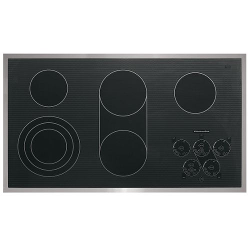 KitchenAid 36 in. Electric Cooktop - KECC568R