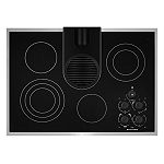 KitchenAid 30 in. Electric Ceramic-Glass Conventional Cooktop with Downdraft Vent System 