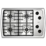 Whirlpool 30 in. Gas Cooktop with Sealed Burners 