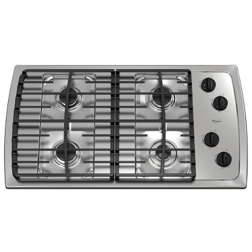 Whirlpool 36 in. Gas Cooktop with Sealed Burners - SCS3617R