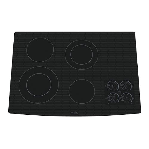 Whirlpool Gold 30 in. Electric Cooktop with Glass Touch Controls - GJC3055R 