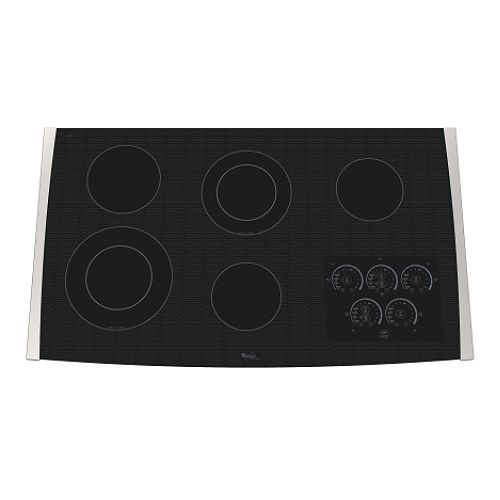 Whirlpool Gold 36 in. Electric Cooktop with Glass Touch Controls - GJC3655R