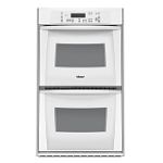 Click to buy Whirlpool Gold 27 in. Electric Double AccuBake Self-Clean Wall Oven with Convection Upper .