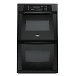 Click to buy Whirlpool Gold 27 in. Electric Double AccuBake Self-Clean Wall Oven with Convection Upper .