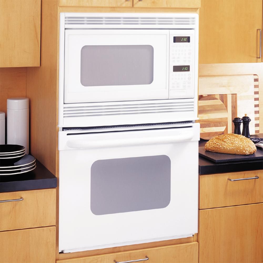 GE Appliances 27 in. Electric Combo Microwave/Self-Clean Wall Oven with SmartSet Controls