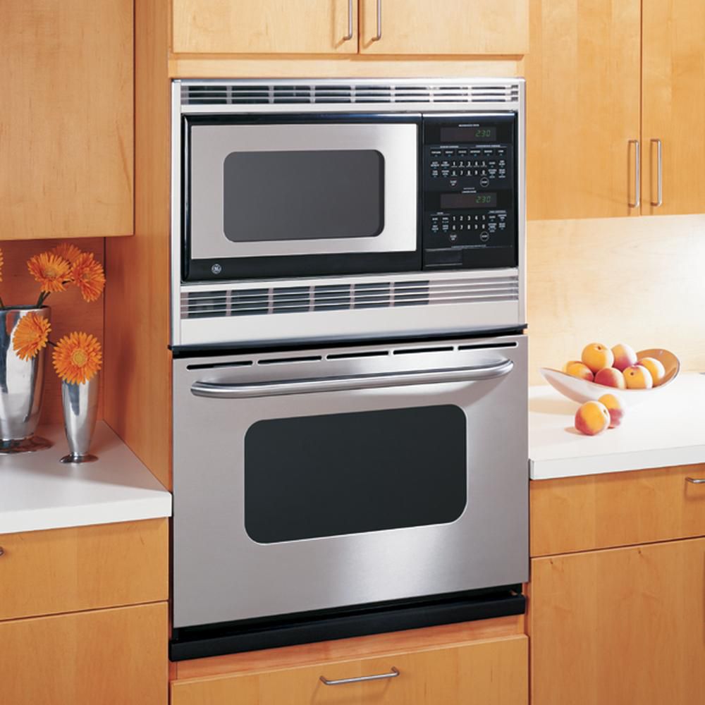 Applicances on Ge Appliances 30 In  Electric Combo Microwave Self Clean Wall Oven
