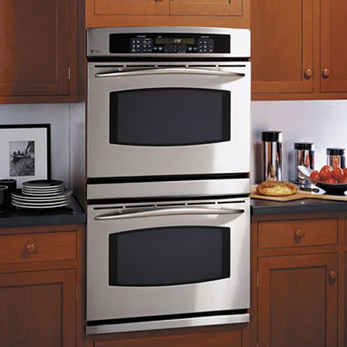 GE Profile 30 in. Electric Double Self-Clean Oven with Convection Upper Oven
