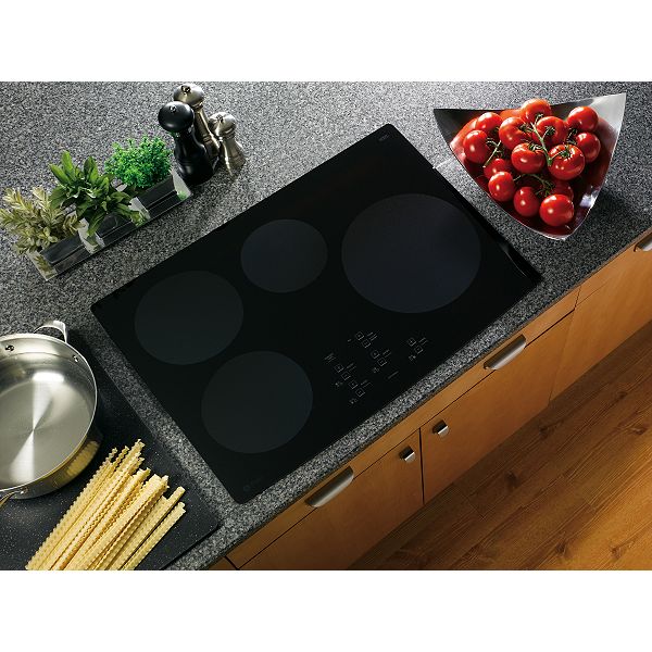 GE Profile Black 30" Electric Induction Cooktop PHP900