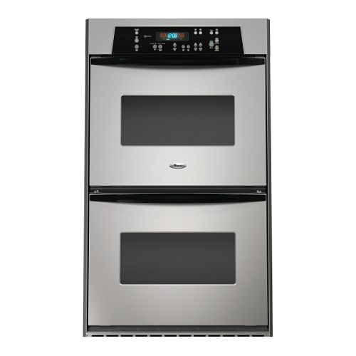 Whirlpool 24 in. Electric Double Wall Oven w Self-Clean Upper Oven - RBD245PR 