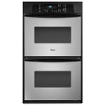 Click to buy Whirlpool 24 in. Electric Double Wall Oven w Self-Clean Upper Oven by Whirlpool.