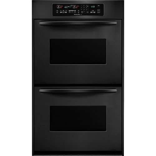 KitchenAid Architect Series 24 in. Double Wall Oven w  True Convection - KEBC247V 