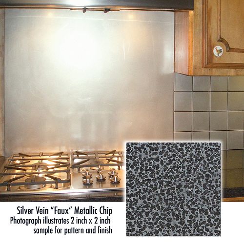 Frigo Design 30 in. Custom Metal Cooktop Splash - 3006 Best Price