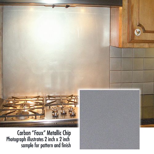Frigo Design 30 in. Custom Metal Cooktop Splash - 3010 Best Price