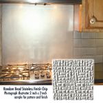 Frigo Design 30 in. Custom Metal Cooktop Splash 