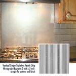 Frigo Design 30 in. Custom Metal Cooktop Splash 