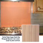 Frigo Design 30 in. Custom Metal Cooktop Splash 
