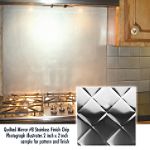 Frigo Design 30 in. Custom Metal Cooktop Splash 