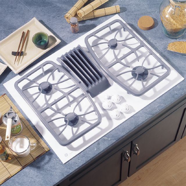 GE Profile 30 in. Gas Downdraft Cooktop With Sealed Burners