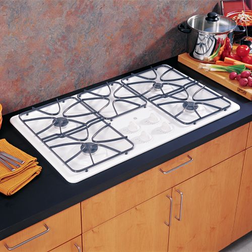 GE 36 in. Built-In Gas Cooktop - JGP628