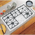 GE 36 in. Gas Conventional Cooktop with Sealed Burners
